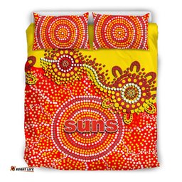 Gold Coast Bedding Set Suns Aboriginal