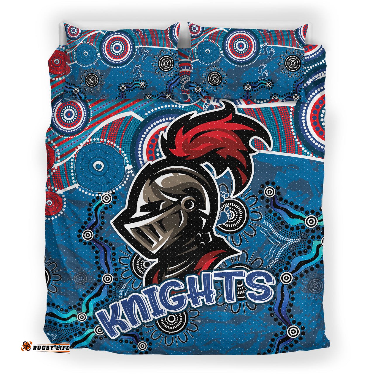 Knights Rugby Bedding Set - Custom Super Knights Bedding Set RLT13