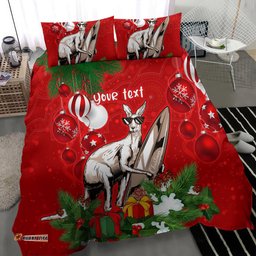 Personalised Kangaroo Lover Bedding Set Australia Merry Christmas Aboriginal