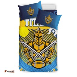 Naidoc Titans Bedding Set Gold Coast Indigenous