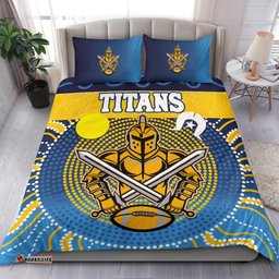 Naidoc Titans Bedding Set Gold Coast Indigenous