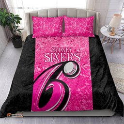 Sydney Sixers Custom Bedding Set BBL Cricket Team 2024