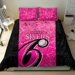 Sydney Sixers Custom Bedding Set BBL Cricket Team 2024