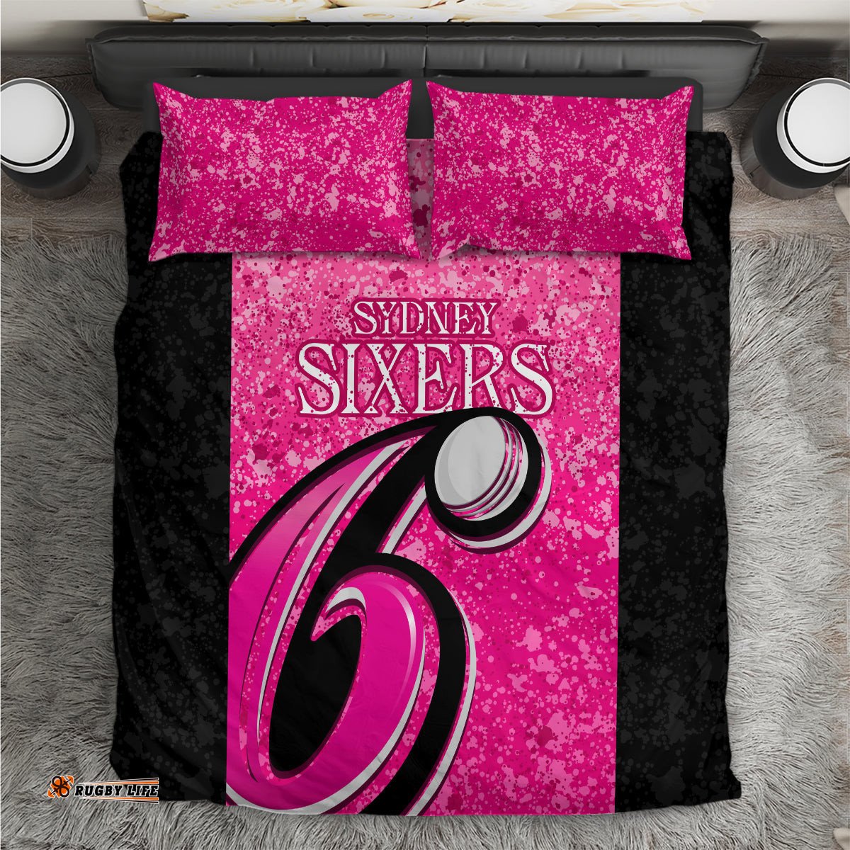 Sydney Sixers Custom Bedding Set BBL Cricket Team 2024