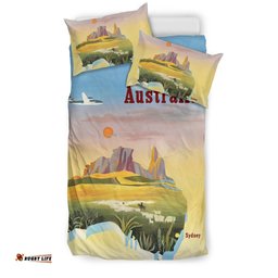 Bedding Sets - Australia Map Bed Poster Map Australia Sets