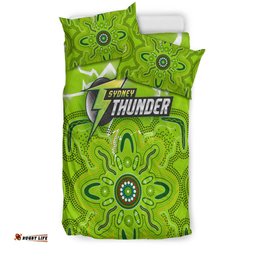 Sydney Thunder Bedding Set - Aboriginal Style Of Dot -