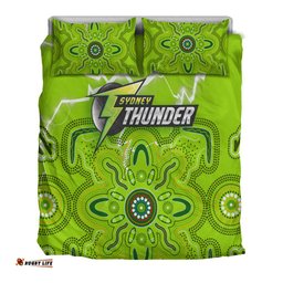 Sydney Thunder Bedding Set - Aboriginal Style Of Dot -