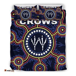 Adelaide Bedding Set Indigenous Crows Footprint