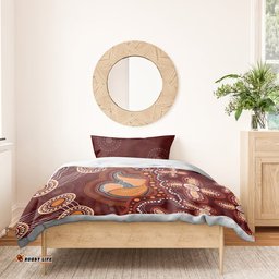 Australia Mother's Day Indigenous Bedding Set Aboriginal Art
