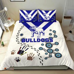 Canterbury-Bankstown Bulldogs Bedding Set Indigenous