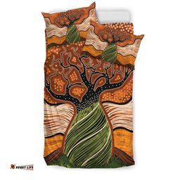Aboriginal Bedding Set - Indigenous Tree