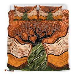 Aboriginal Bedding Set - Indigenous Tree