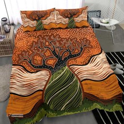 Aboriginal Bedding Set - Indigenous Tree