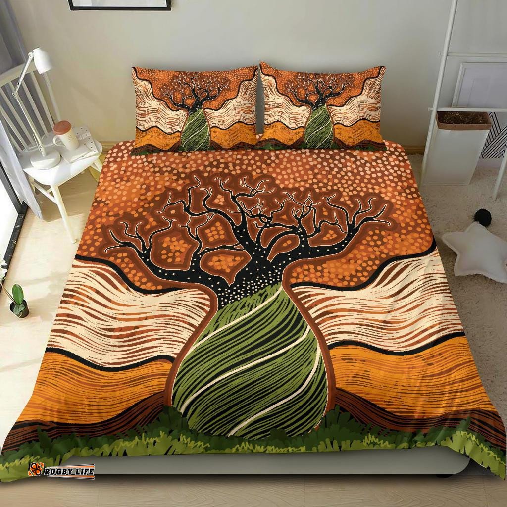 Aboriginal Bedding Set - Indigenous Tree