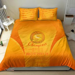 Fire Up Scorchers Custom Bedding Set The Sixth Time Champions