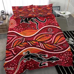 Aboriginal Bedding Set - Indigenous Patterns Ver12