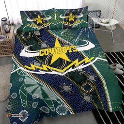 Cowboys Aboriginal Bedding Set