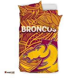 Brisbane Broncos Bedding Set Tribal Style