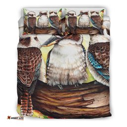 Bedding Set - Kookaburra with Waratah