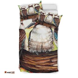 Bedding Set - Kookaburra with Waratah
