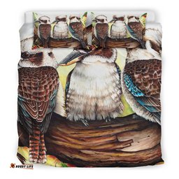 Bedding Set - Kookaburra with Waratah