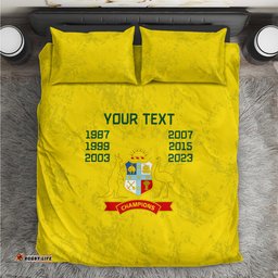 Custom Australia Cricket Bedding Set History Champions World Cup Unique