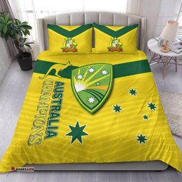 Australia Cricket Bedding Set Go Aussie Champions