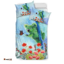 Bedding Sets - Koala Bed Butterfly In Waratah Painting Sets