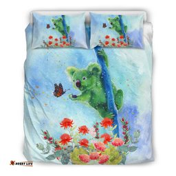 Bedding Sets - Koala Bed Butterfly In Waratah Painting Sets