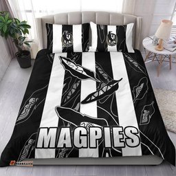 Collingwood Magpies Bedding Set Indigenous Guernsey No1 Version