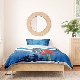 Custom Bulldogs Rugby ANZAC Bedding Set The Military Soldiers with Aboriginal Style
