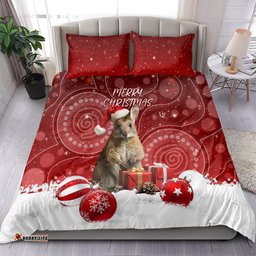 Australia Christmas Wallaby Bedding Set Aboriginal Art