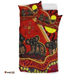 Aboriginal Koala Painting Bedding Set -