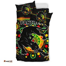Penrith Bedding Set Indigenous Panthers - Black