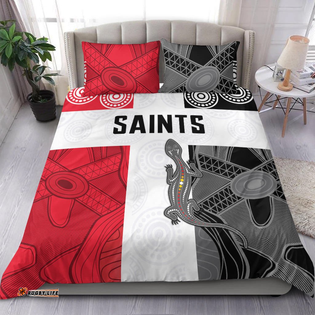 Saints Football Bedding Set St Kilda Indigenous