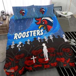 Sydney Roosters Aboriginal Bedding Set Prairie Style