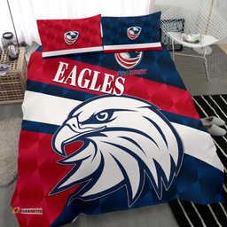 USA Rugby Bedding Set Eagles Sporty Style