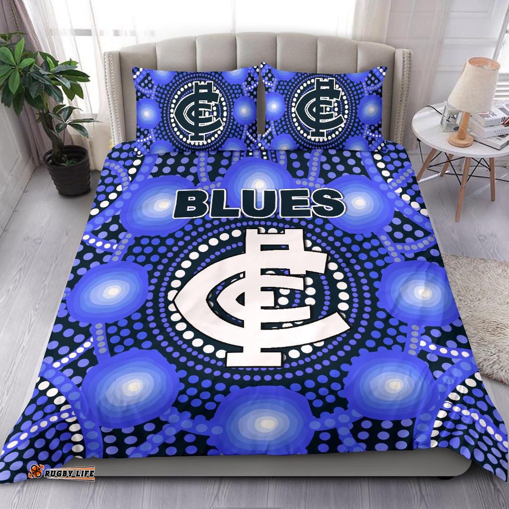 Blues Bedding Set Carlton Bright Indigenous
