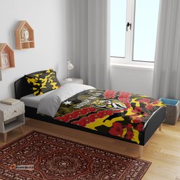 Custom Richmond Tigers Football Bedding Set ANZAC Lest We Forget