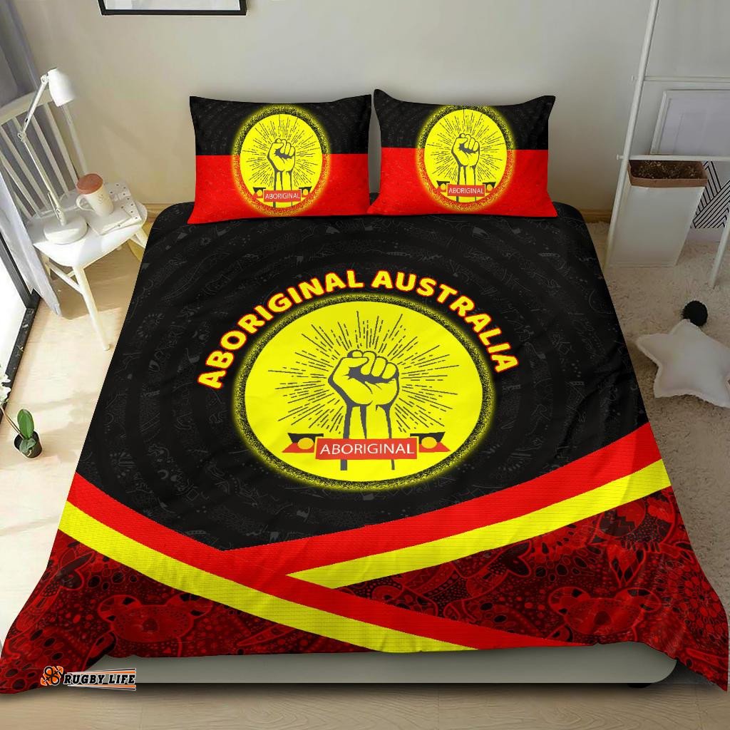 Bedding Sets - Aboriginal Flag And Animals Pattern