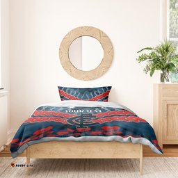 Custom Blues Football Bedding Set ANZAC Lest We Forget