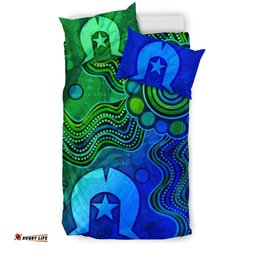 Aboriginal Bedding Set , Torres Strait Islands Flag