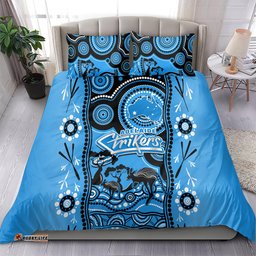 Adelaide Strikers Cricket Bedding Set Happy Australia Day Aboriginal Art