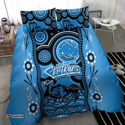 Adelaide Strikers Cricket Bedding Set Happy Australia Day Aboriginal Art