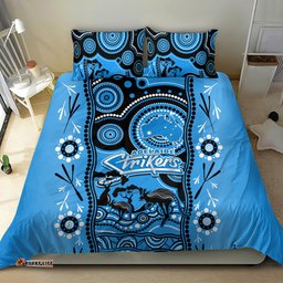 Adelaide Strikers Cricket Bedding Set Happy Australia Day Aboriginal Art