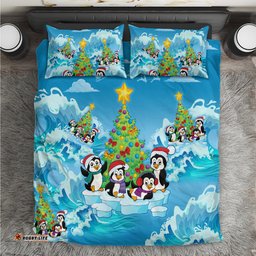 Its Penguin-ing To Look A Lot Like Christmas Bedding Set