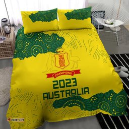 Australia Cricket Bedding Set History Commemorative World Cup Winners