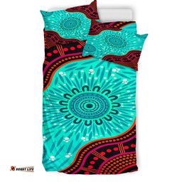 Australia Indigenous Bedding Set - River concept aboriginal inspired style