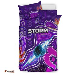 Melbourne Storm Bedding Set Naidoc Heal Country! Heal Our Nation