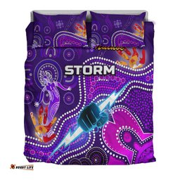 Melbourne Storm Bedding Set Naidoc Heal Country! Heal Our Nation